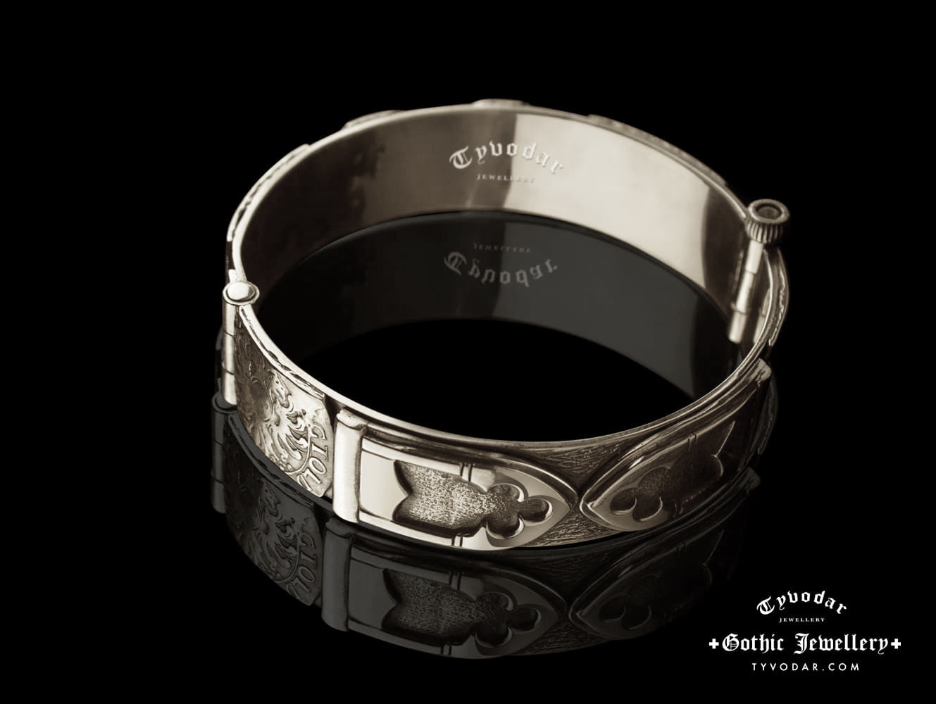 CATHEDRAL | SILVER GOTHIC BRACELET | TYVODAR