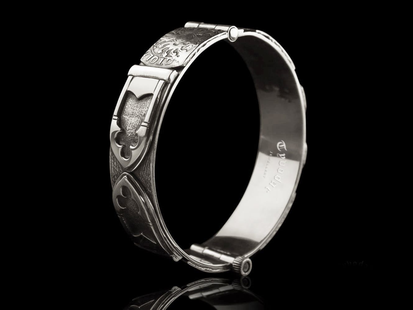 CATHEDRAL | SILVER GOTHIC BRACELET | TYVODAR